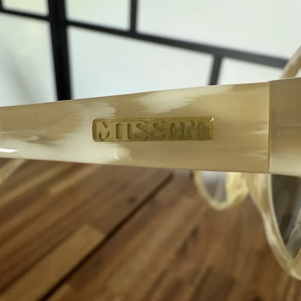 MISSONI Retro Eyeglasses Frame Italy MI59705 Classic Designer‎ Preowned NO CASE
